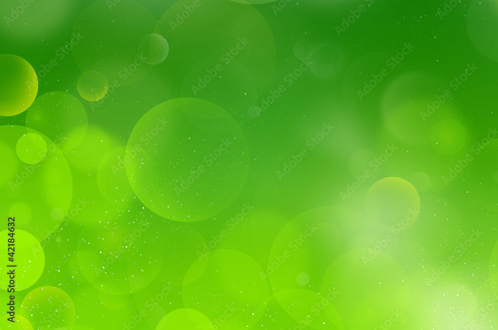 Green background Flarium Bubbles 09
