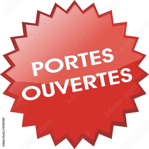 étiquette portes ouvertes