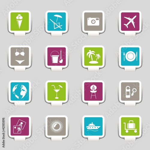 16 Vacation icons - Part 2
