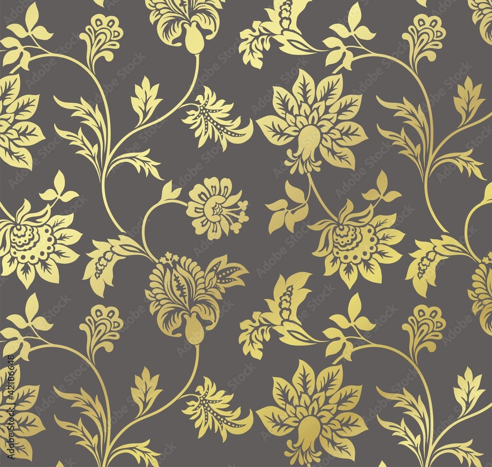 traditional floral pattern, textile , Rajasthan, royal India traditional floral pattern, textile , Rajasthan, royal India