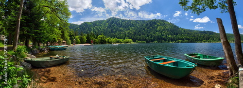 Fototapeta Lac de Xonrupt-Longemer, Hautes-Vosges, Alzacja