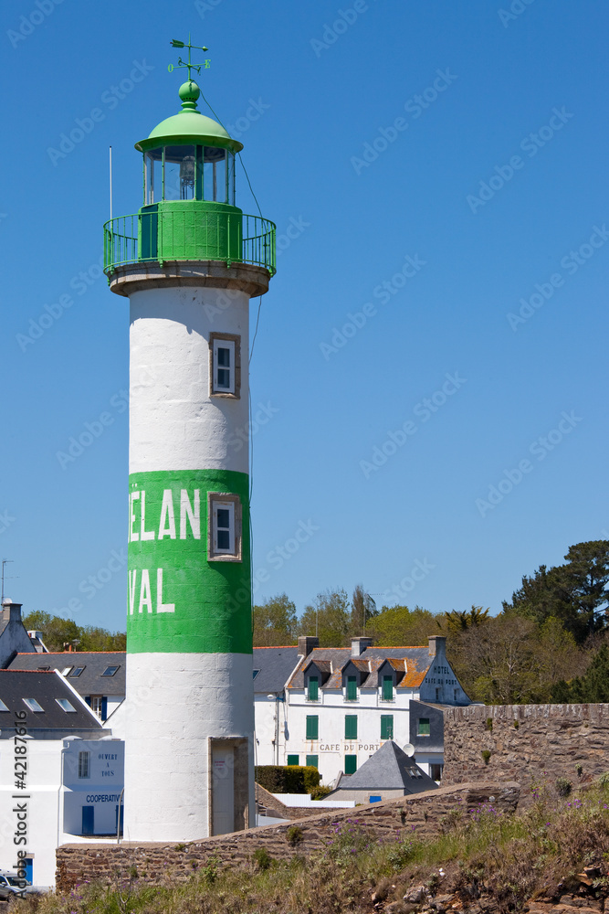 Le phare de Doëlan en Bretagne Stock Photo Adobe Stock