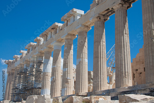 Parthenon in Acropolis, Athens photo