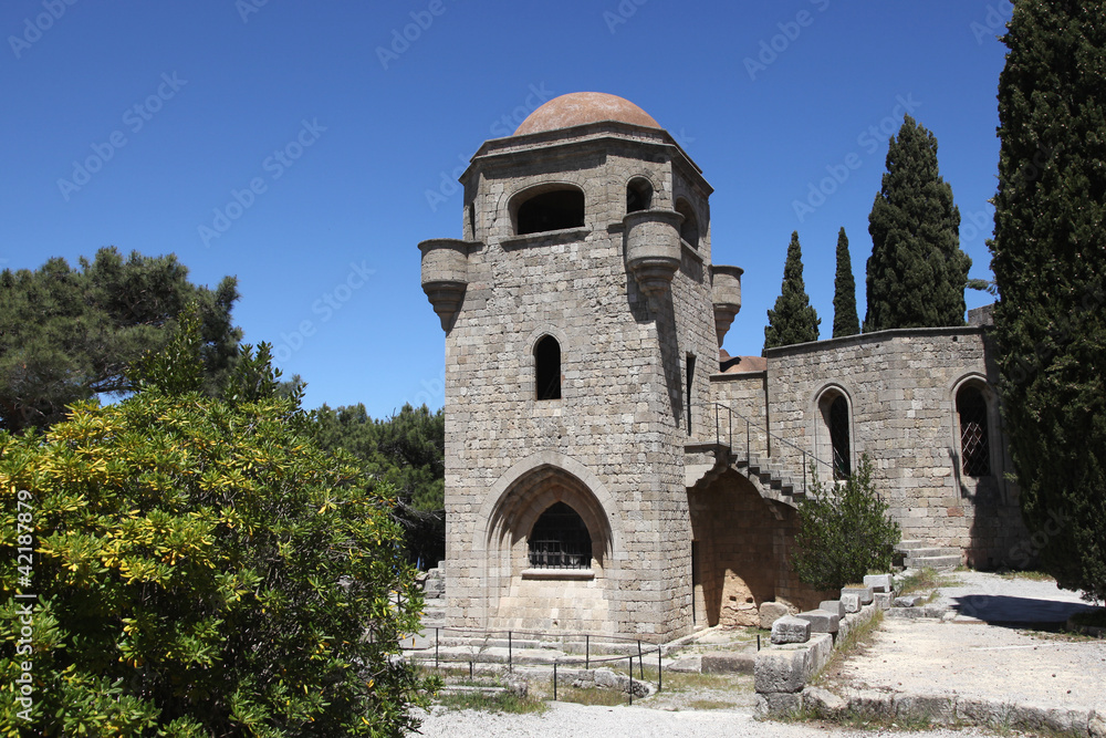 Kloster Filerimos auf der Insel Rhodos