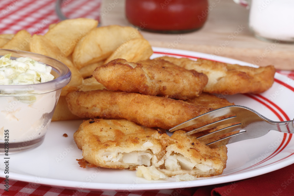 Fish Fillets and Fries Fish Fillets and Fries