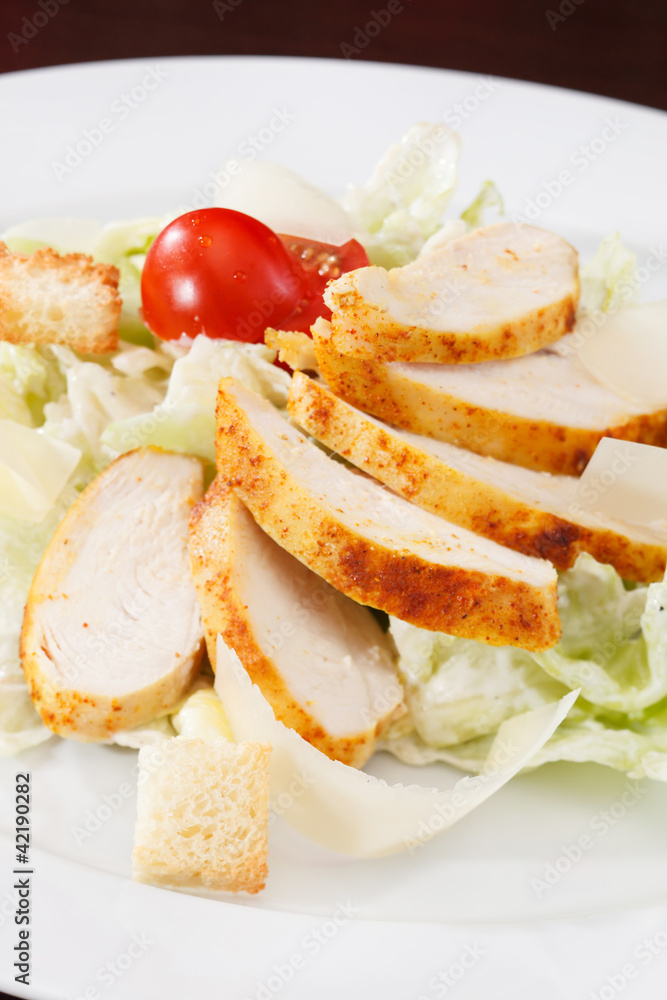 Chicken Caesar salad