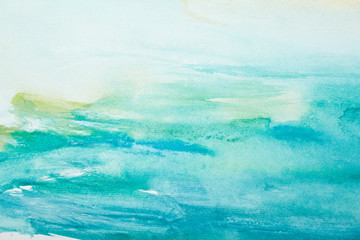 color strokes watercolor painting art