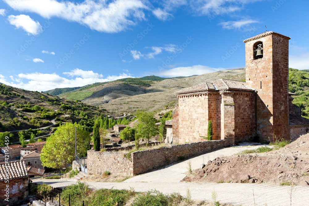Fototapeta premium Villavelayo, La Rioja, Spain