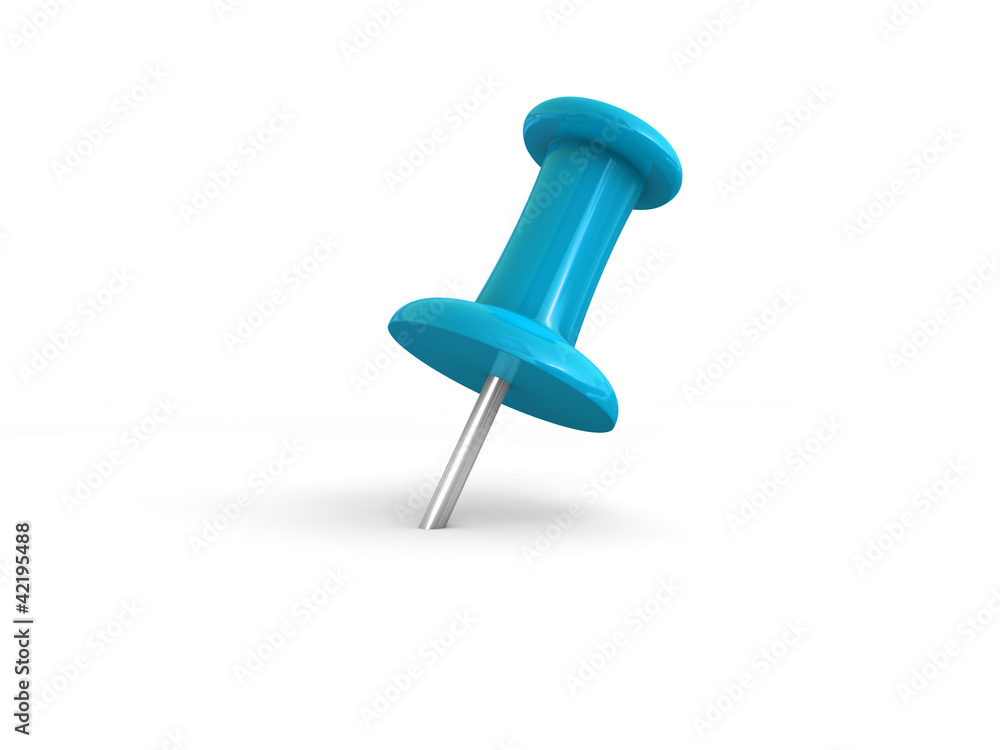 push pin isolated on white background push pin isolated on white background