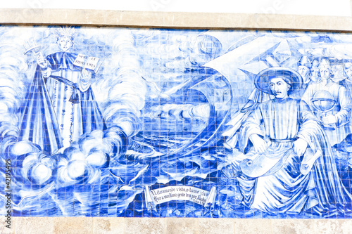 tiles (azulejos), Porto, Portugal