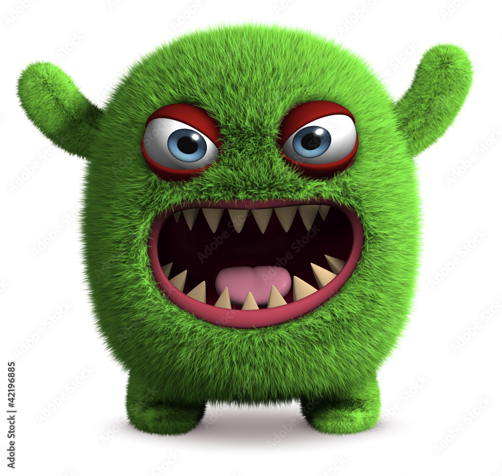 cute furry monster cute furry monster