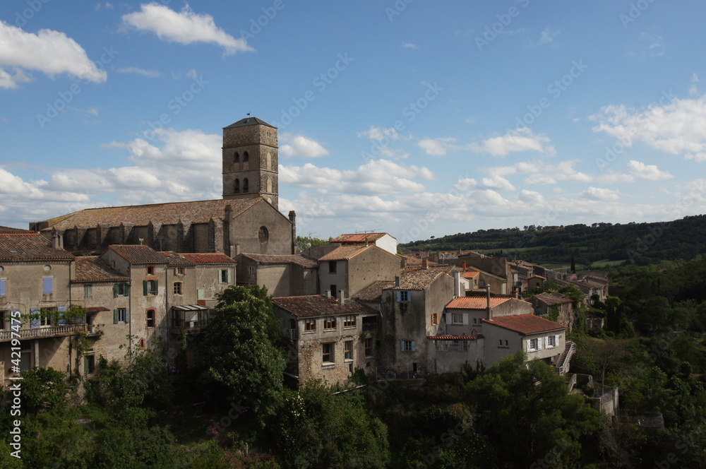Montolieu, village de l'Aude
