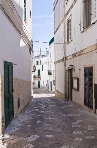 Fototapeta Naklejka Na Ścianę i Meble -  Alleyway. Otranto. Puglia. Italy.