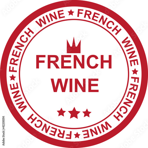 STAMP FRENCH WINE