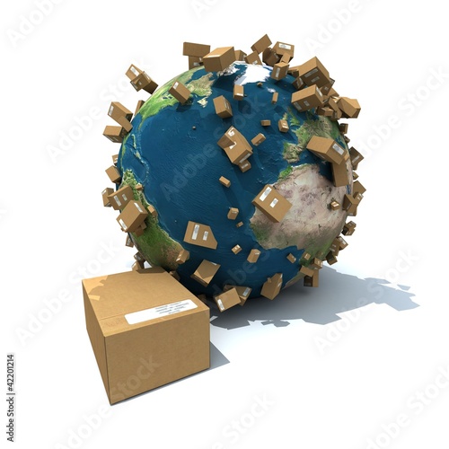 Worldwide parcel delivery