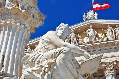 Austrian parliament, Vienna