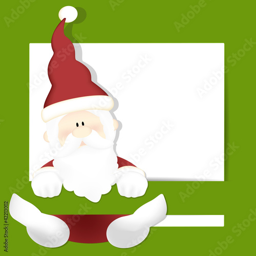 Buon Natale e felice anno nuovo - Babbo Natale