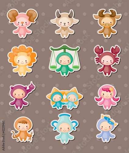 cute zodiac stickers