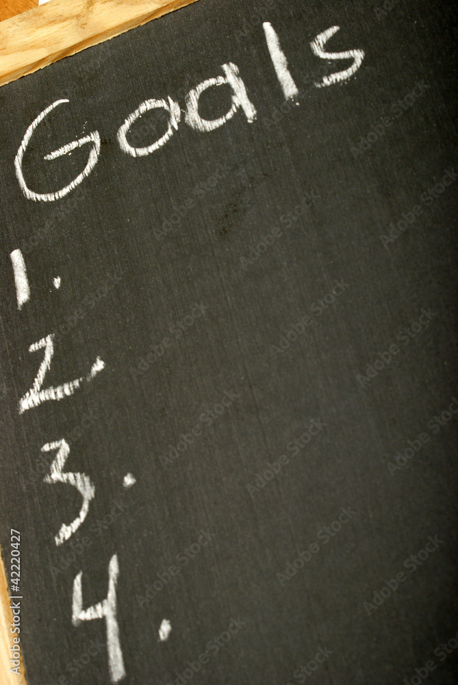 Fototapeta premium Set of Goals