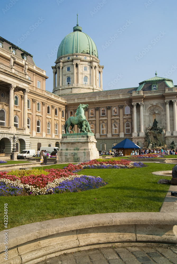 Obraz premium The Royal Palace, Budapest, Hungary