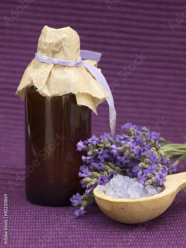 lavender spa arrangement