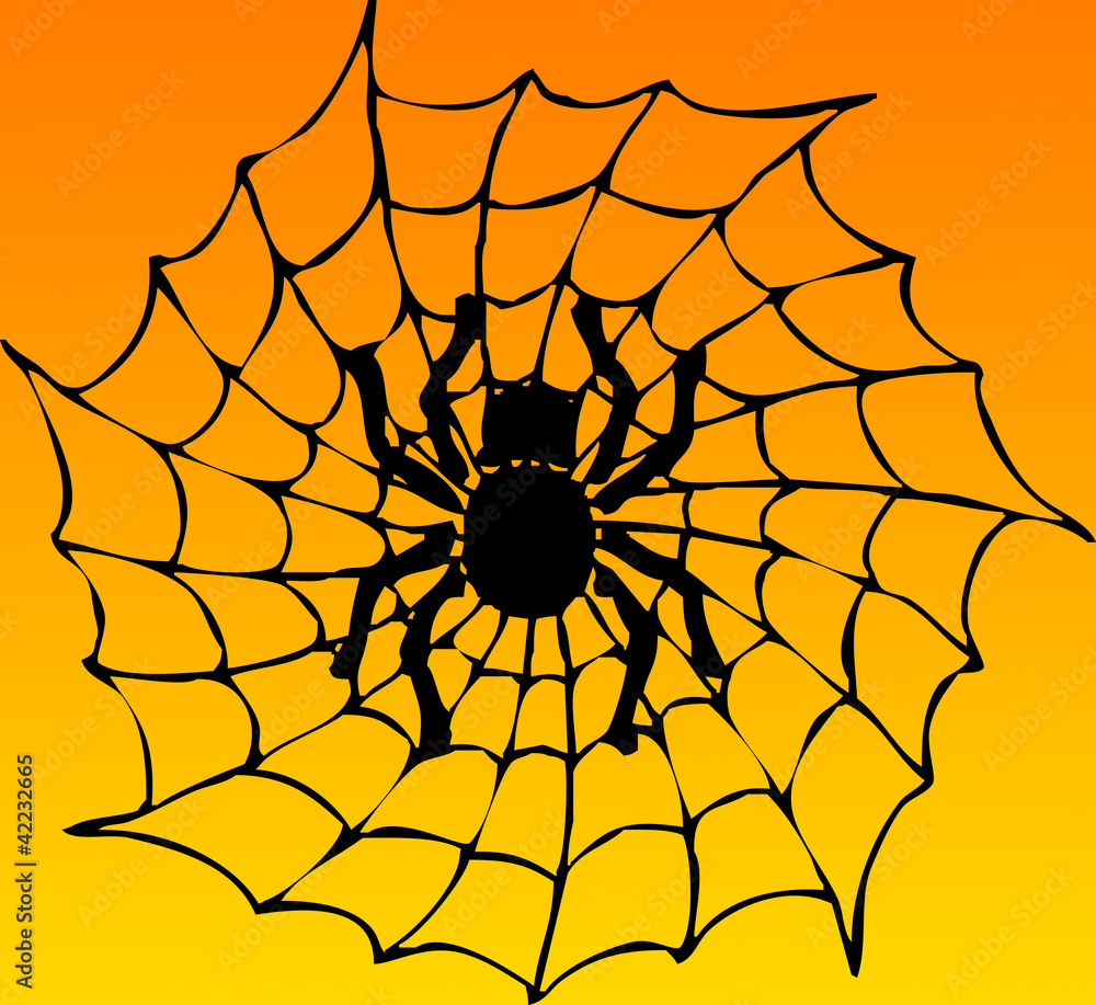 Obraz premium Araignée halloween