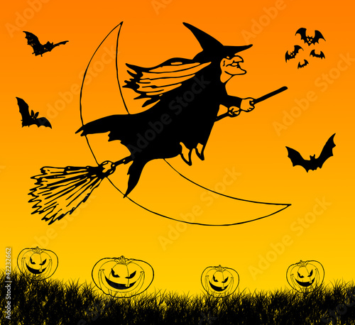 Sorcière halloween