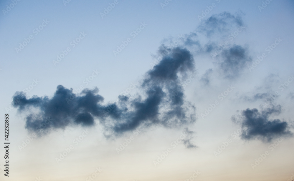 Obraz premium clouds like horse