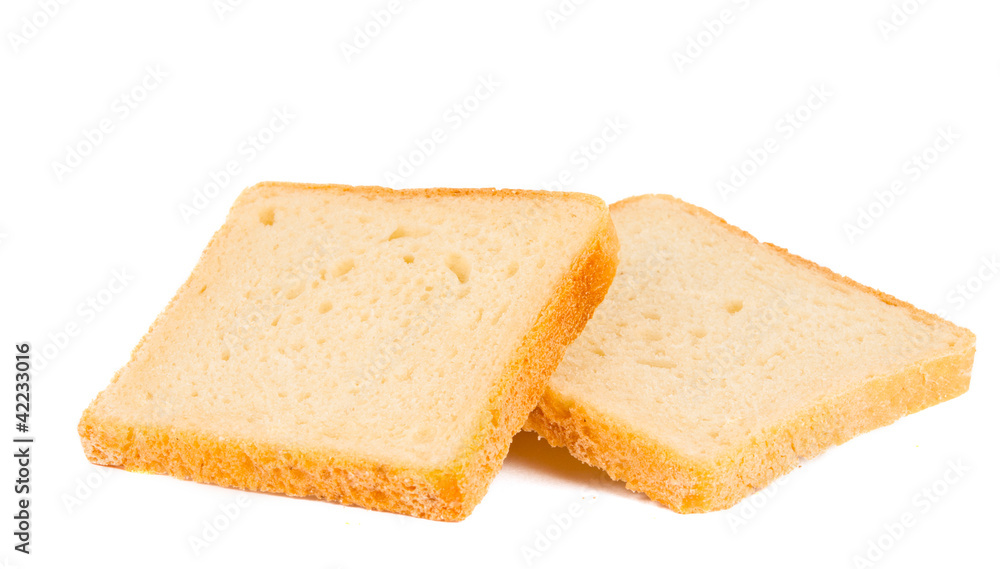 Sliced bread isolated Sliced bread isolated