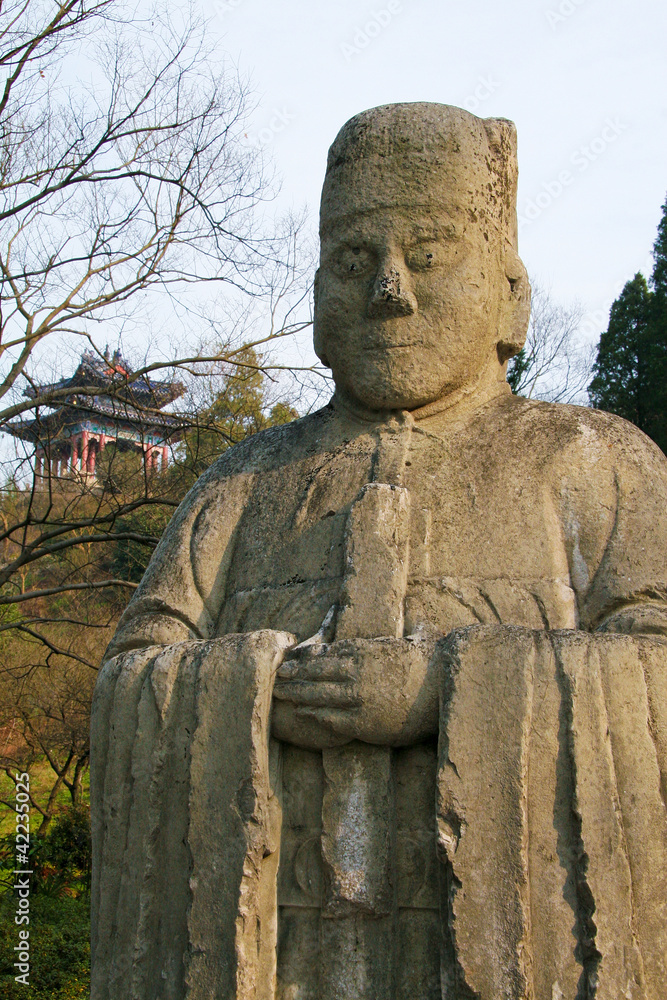 Ming Xiaoling Mausoleum in NanJing, Jiangsu province, China
