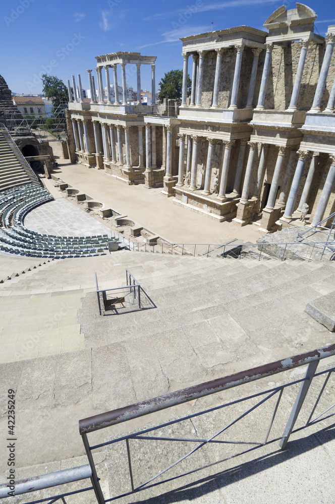 Obraz premium Roman theater in Merida