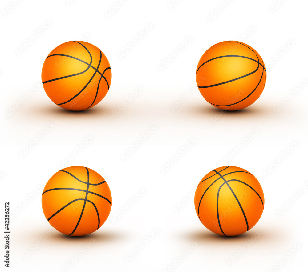 Some basketball balls