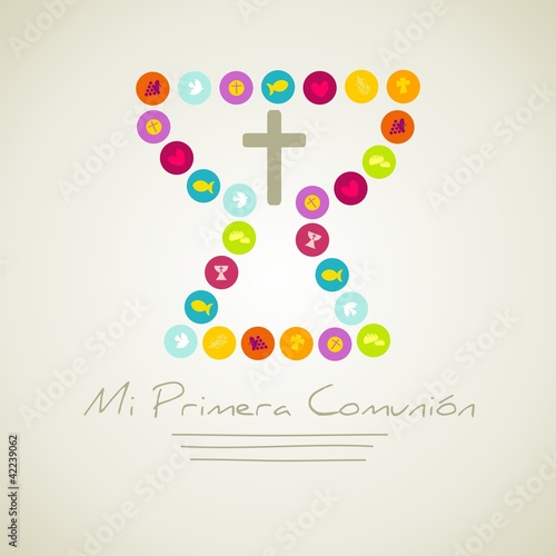 MI PRIMERA COMUNION
