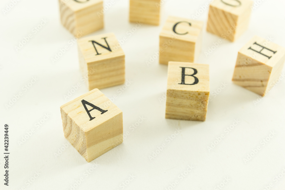 wood alphabet cube wood alphabet cube