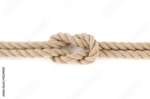 Fotografie Seil mit Knoten