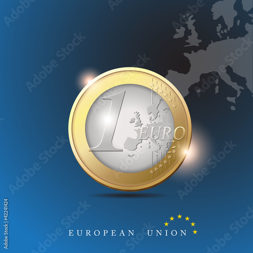European union - euro coin