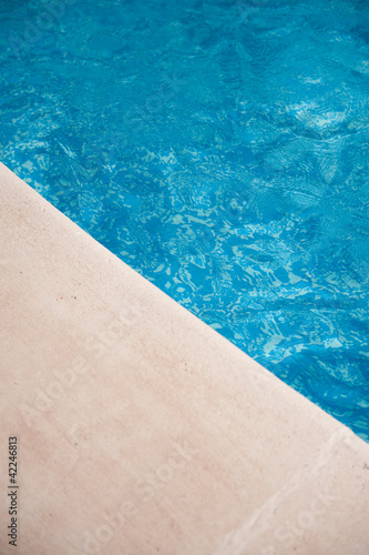 Poolside white and blue © FrankBoston