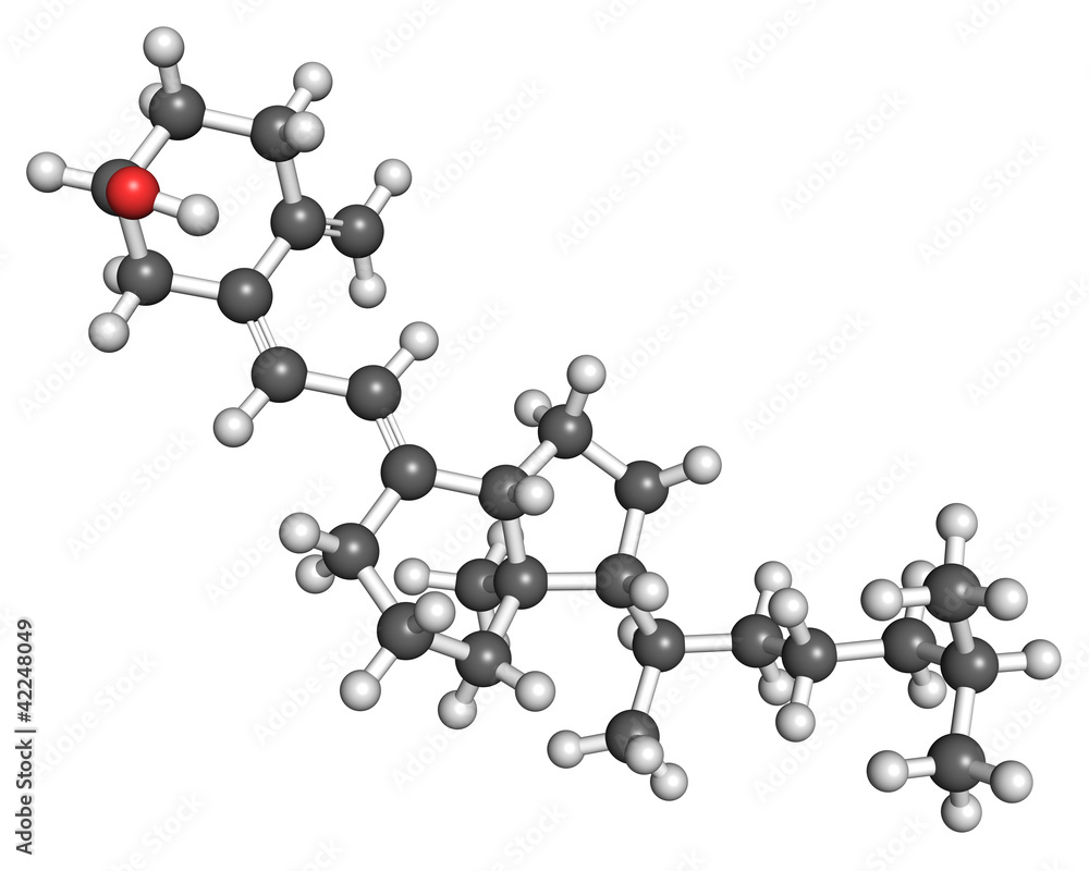 Vitamin D molecule Vitamin D molecule
