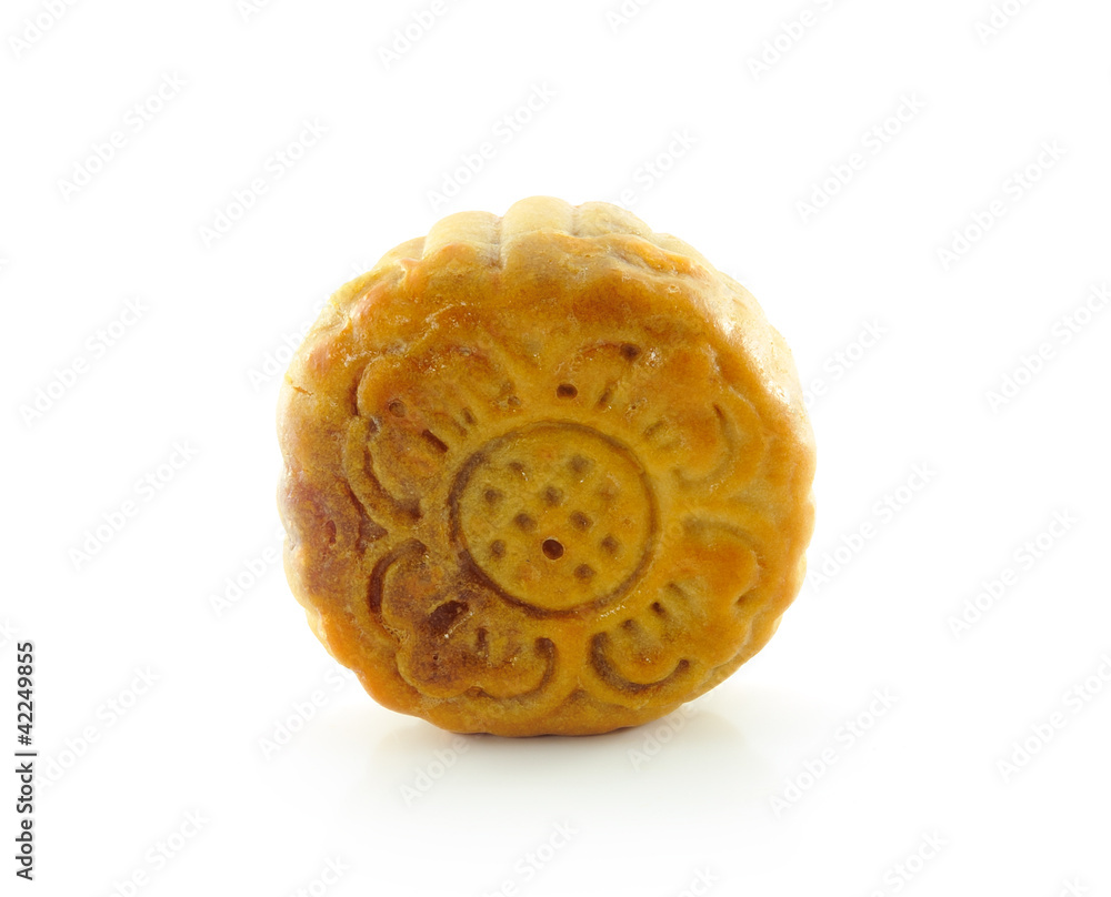 mooncakes on white background mooncakes on white background
