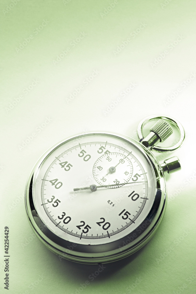 Stopwatch isolated