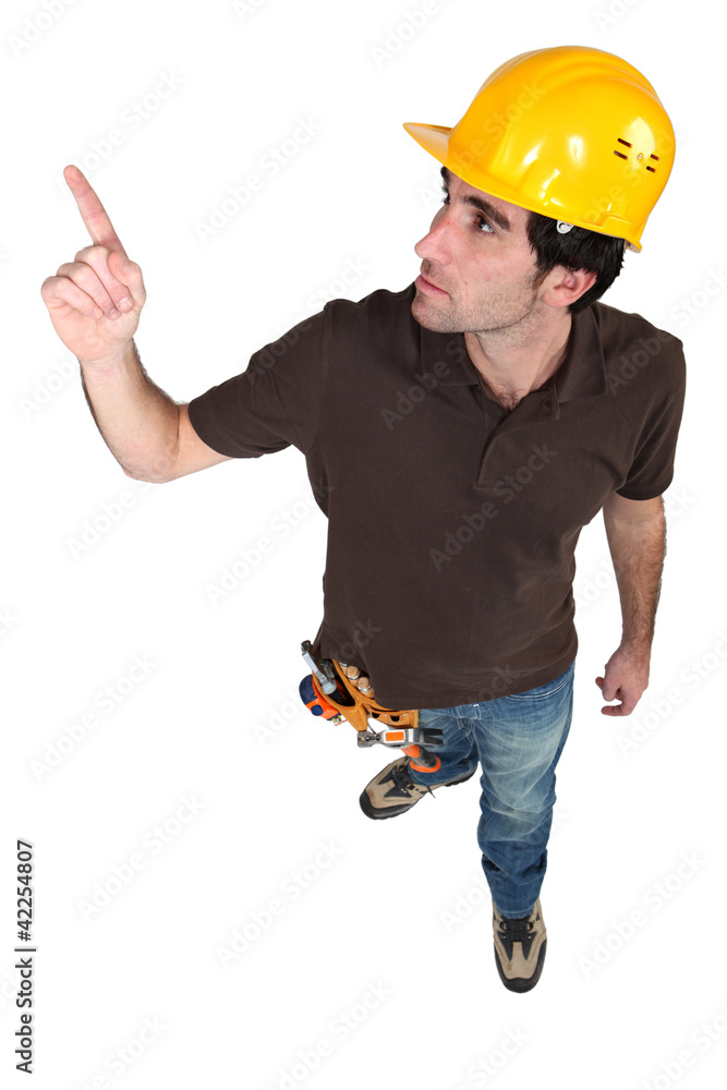 craftsman pointing craftsman pointing