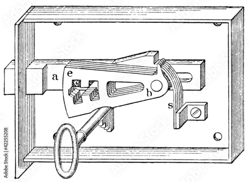 Chubb detector lock