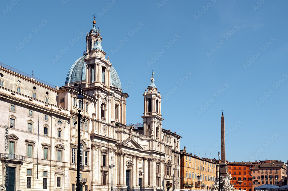Piazza Navona in Rome - Italy