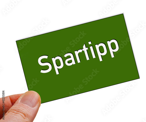 Karte Spartipp  