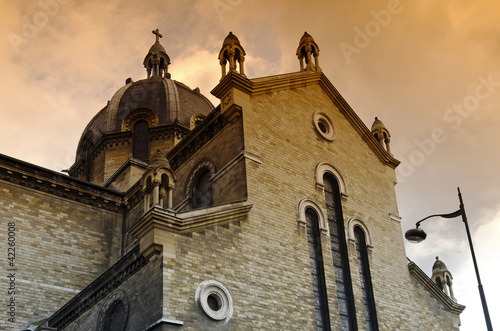 église de la  butte aux cailles, Paris photo