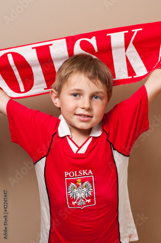 Polish young fan