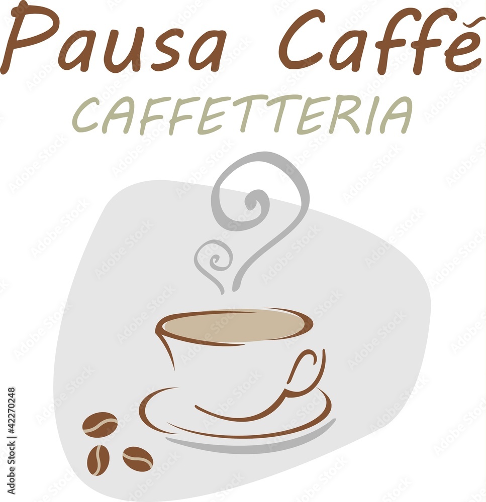 Obraz premium Pausa Caffè
