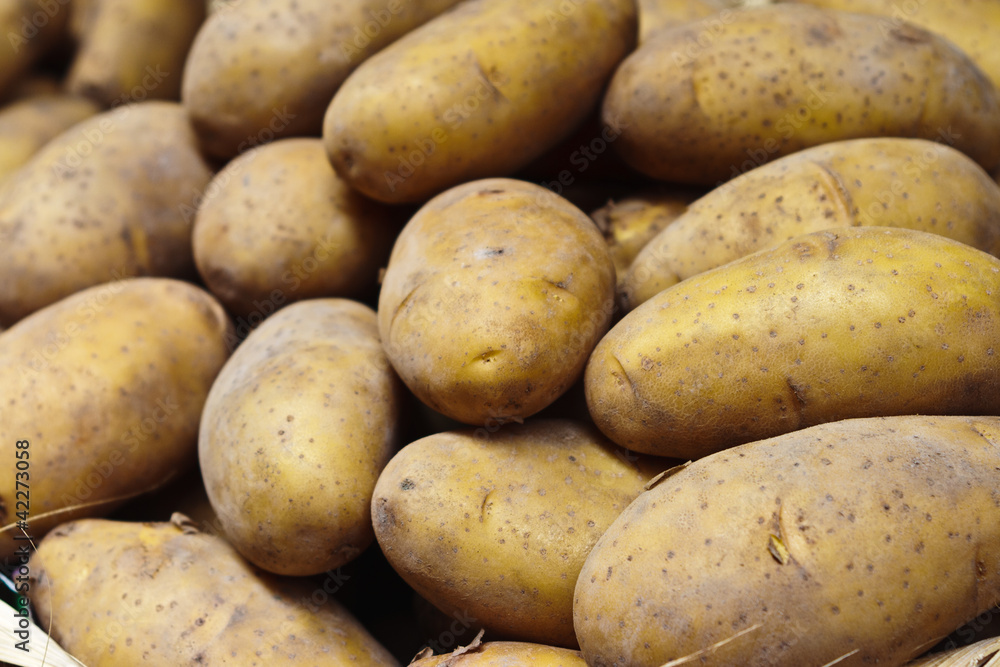 potatoes raw vegetables food pattern in market potatoes raw vegetables food pattern in market