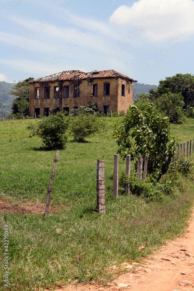 Farm house in ruins