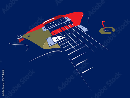 Electric Guitar Silhouette